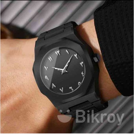 Black Arabic Aura Watch