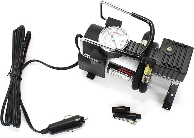 12 Volt Portable Electric Car Air Pump Car Air Compressor Car Ty